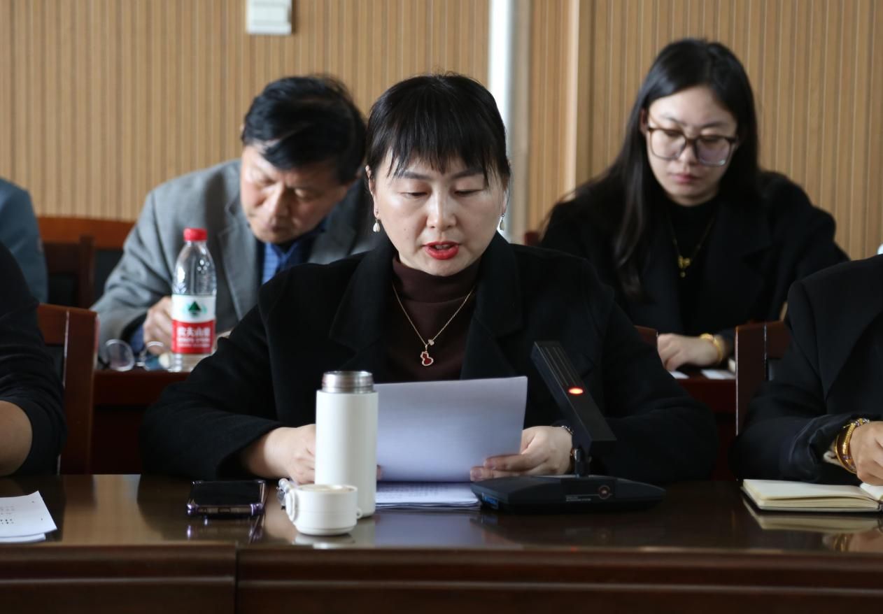 刘经理发言